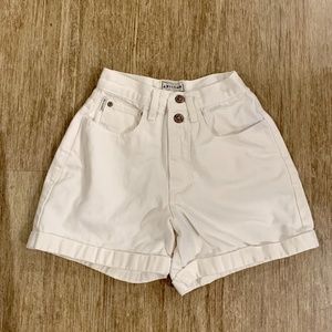 Women’s Size 3 Tall White Jean Shorts